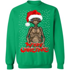 ET The Extra Terrestrial Christmas Sweatshirt