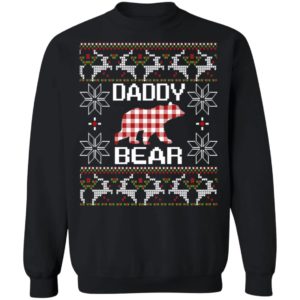 Daddy Bear Matching Family Season Ugly Christmas Sweater Daddy Bear Matching Family Season Ugly Christmas Sweater