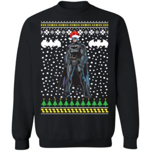Batman Santa Hat Ugly Christmas Sweater