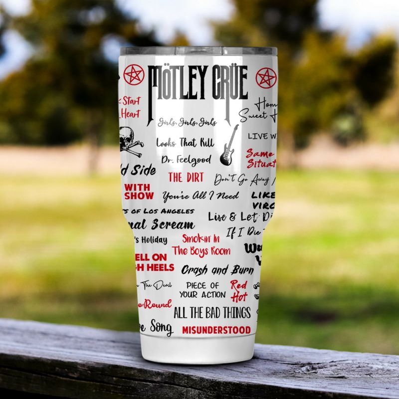 Motley Crue Tumbler 20oz 30oz Motley Crue Tumbler 20oz 30oz