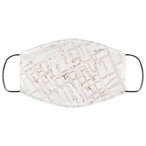 Epidemiology John Snow Cholera Map mask
