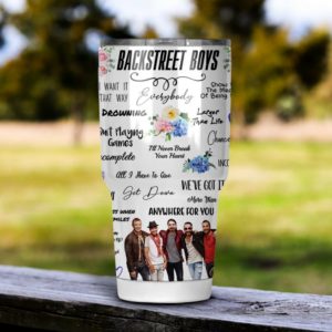 Backstreet Boys Tumbler 20oz 30oz