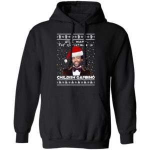 Childish Gambino Rapper Ugly Christmas Sweater