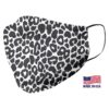 Black Gamer Pattern Face Mask