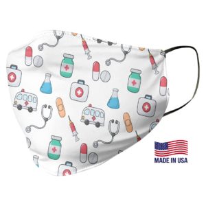 Nurse Doctor Pattern Face Mask