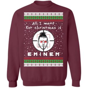 Eminem Rapper Ugly Christmas Sweater