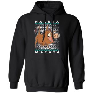 Disney Lion King Pumba Ugly Christmas Sweater