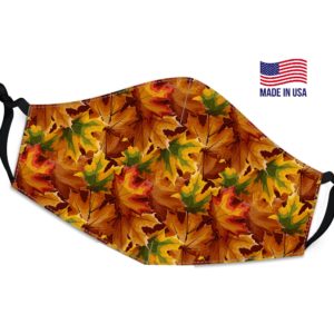 Leaves Fall Reusable Face Mask
