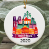 Bordeaux City 2020 Christmas Tree Ornament