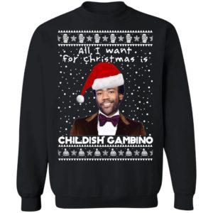 Childish Gambino Rapper Ugly Christmas Sweater
