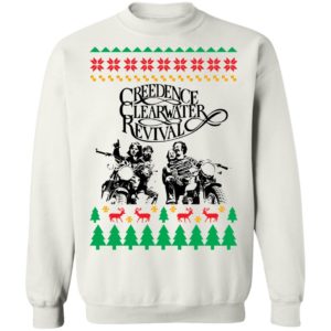 Creedence Clearwater Revival Band Ugly Christmas Sweater