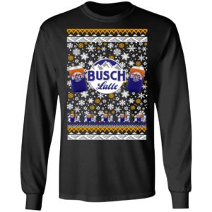 Busch Latte Beer Ugly Christmas Sweater