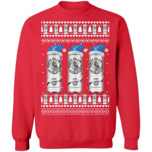 Pure White Claw Hard Seltzer Ugly Christmas Sweater Pure White Claw Hard Seltzer Ugly Christmas Sweater