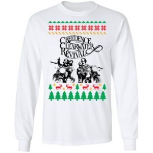 Creedence Clearwater Revival Band Ugly Christmas Sweater