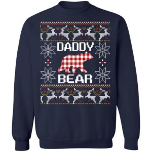 Daddy Bear Matching Family Season Ugly Christmas Sweater
