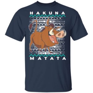 Disney Lion King Pumba Ugly Christmas Sweater