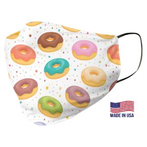 Donut Pattern Face Mask