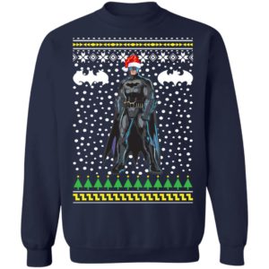 Batman Santa Hat Ugly Christmas Sweater