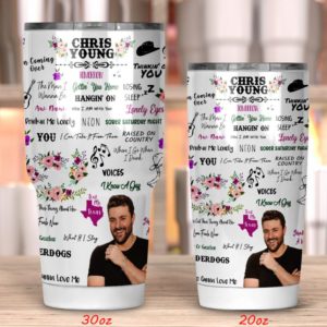 Chris Young Tumbler 20oz 30oz