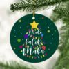 Merry Christmas From The Rosebud Motel Rose Family Schitts Creek Christmas Tree Ornament
