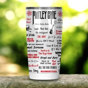 Motley Crue Tumbler 20oz 30oz