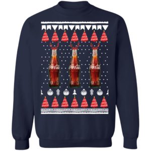 Coca Cola Reindeer Bottles Funny Ugly Christmas Sweater