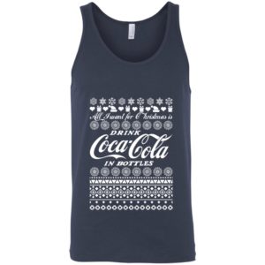 All I Want For Christmas Is Drink Coca Coca In Bottle Ugly Christmas Sweater