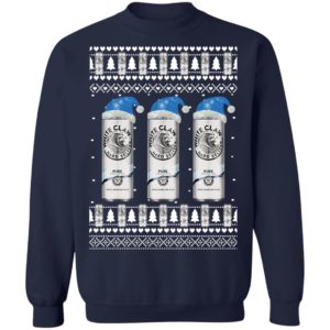 Pure White Claw Hard Seltzer Ugly Christmas Sweater