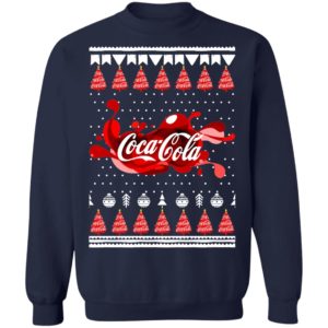 Coca Cola Funny Ugly Christmas Tree Sweatshirt