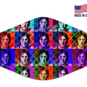 John Lennon Reusable Face Mask