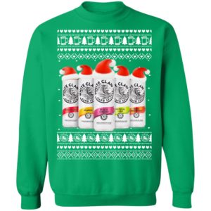Five Flavors White Claw Hard Seltzer Ugly Christmas Sweater