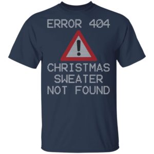 Bah Humbug ERROR 404 T-Shirt Ugly Christmas Sweater