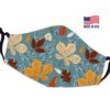 Leaves Autumn Reusable Face Mask Leaves Autumn Reusable Face Mask
