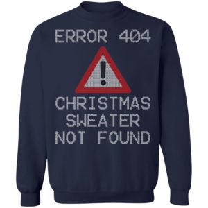 Bah Humbug ERROR 404 T-Shirt Ugly Christmas Sweater