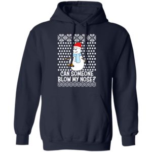 Can Someone Blow My Nose Rude Snowman Offensive Adult Humour Ugly Christmas Sweater
