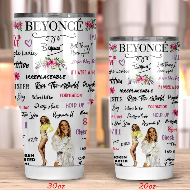Beyonce Tumbler 20oz 30oz Beyonce Tumbler 20oz 30oz