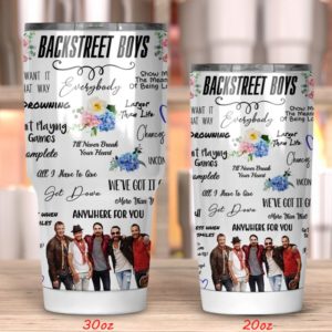 Backstreet Boys Tumbler 20oz 30oz