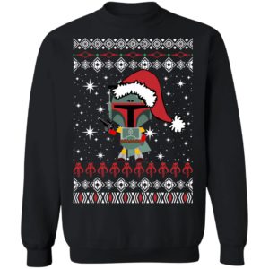 Boba Fett Santa Star Wars Christmas Ugly Sweater