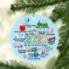 Santa Mike Funny Michael Scott Tree Decoration Christmas Ornament