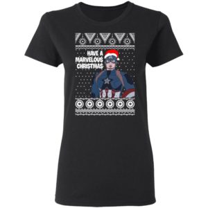 Captain America Have A Marvelous Christmas Avengers Ugly Christmas Sweater