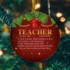 2020 The Year I Was A Virtual Teacher Quarantined Christmas Tree Ornament