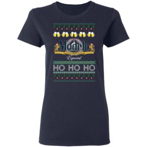 Cerveza Modelo Especial Beer Ho Ho Ho Ugly Christmas Sweater