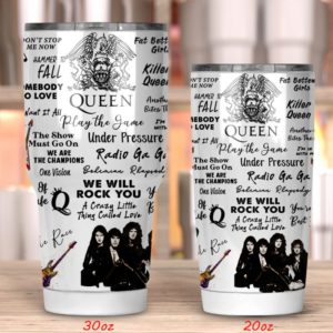 Queen Band Tumbler 20oz 30oz