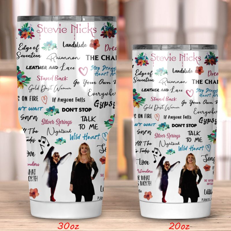 Stevie Nicks Tumbler 20oz 30oz Stevie Nicks Tumbler 20oz 30oz
