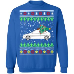Citroen DS 23 EFI Classic Car Ugly Christmas Sweater