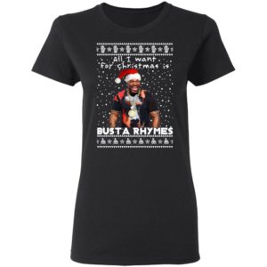 Busta Rhymes Rapper Ugly Christmas Sweater