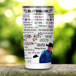 Clay Walker Tumbler 20oz 30oz