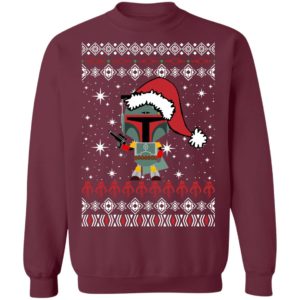 Boba Fett Santa Star Wars Christmas Ugly Sweater