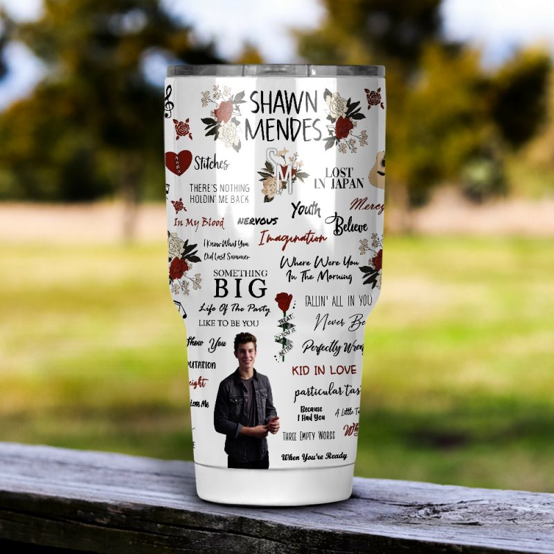 Shawn Mendes Tumbler 20oz 30oz Shawn Mendes Tumbler 20oz 30oz
