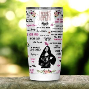 Janis Joplin Tumbler 20oz 30oz